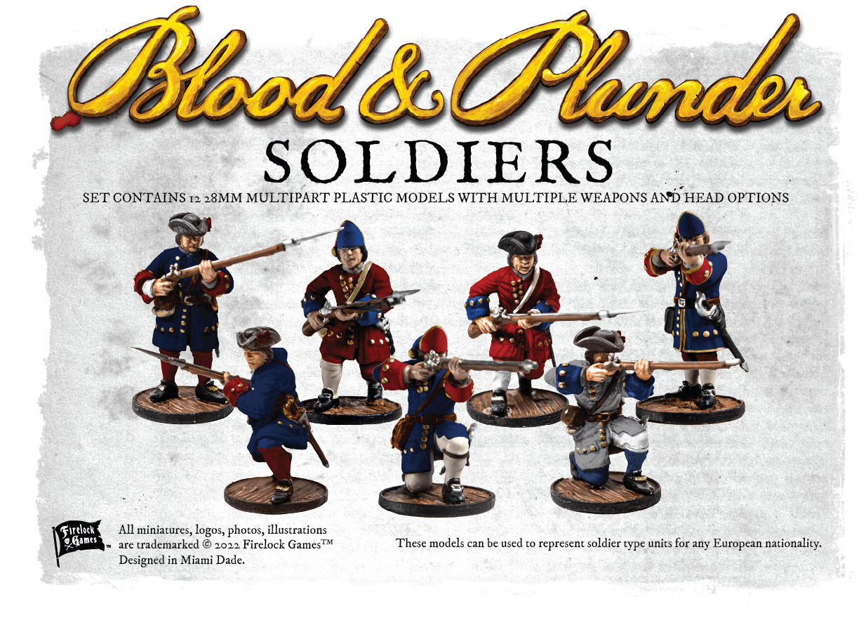 Blood & Plunder Soldiers Unit Box